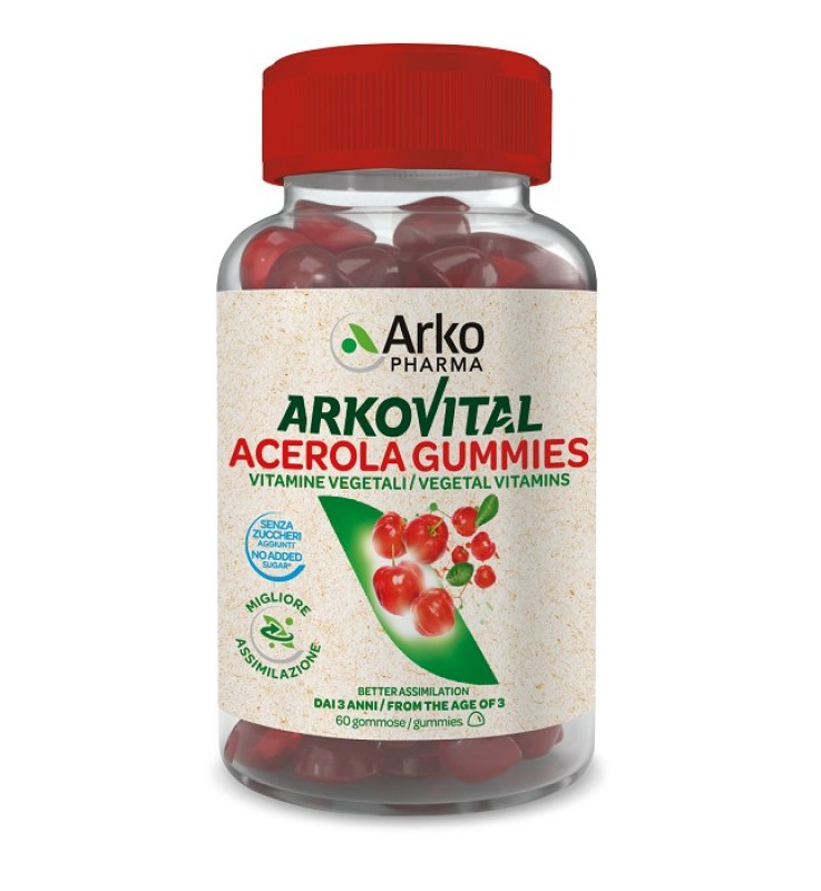 ARKOVITAL ACEROLA 60GUMMIES ARKOVITAL ACEROLA 60GUMMIES