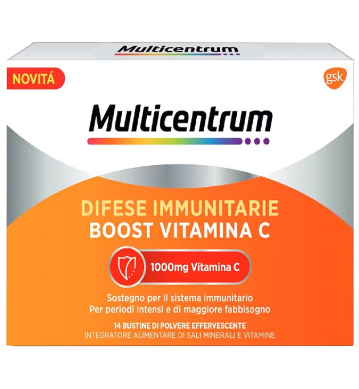 MULTICENTRUM DIFESE IMMUNITARIE BOOST VITAMINA C 28 BUSTINE