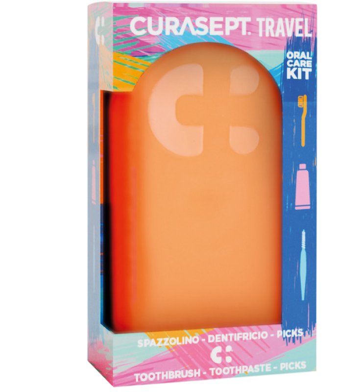 CURASEPT Travel Arancio 5pz CURASEPT Travel Arancio 5pz