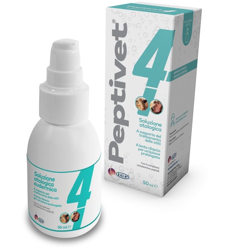 PEPTIVET 4 Sol.Otologica 50ml
