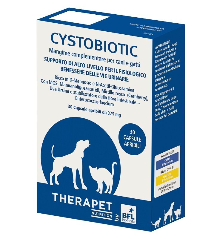 V CYSTOBIOTIC THERAPET 30CPS