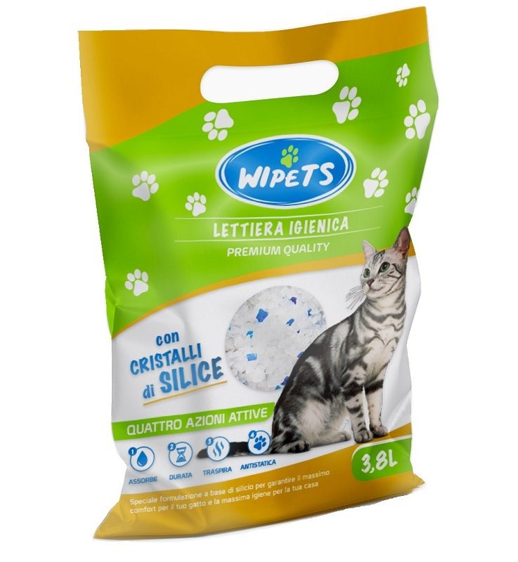 LETTIERA IGIENICA 3,8L WIPETS