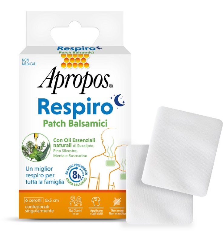 APROPOS Respiro Patch Bals.6pz
