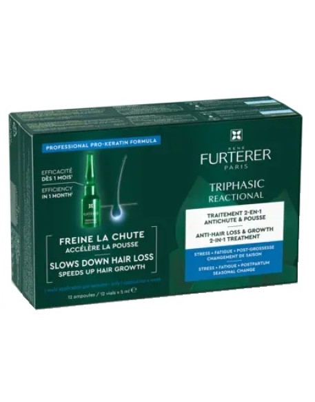 TRIPHASIC REACTIONAL TRATTAMENTO CONTRO LA CADUTA COFFRET 12AMPOLLE TRIPHASIC REACTIONAL TRATTAMENTO CONTRO LA CADUTA COFFRET 12AMPOLLE