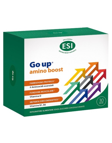 ESI GO UP Amino Boost 30 Bust. ESI GO UP Amino Boost 30 Bust.