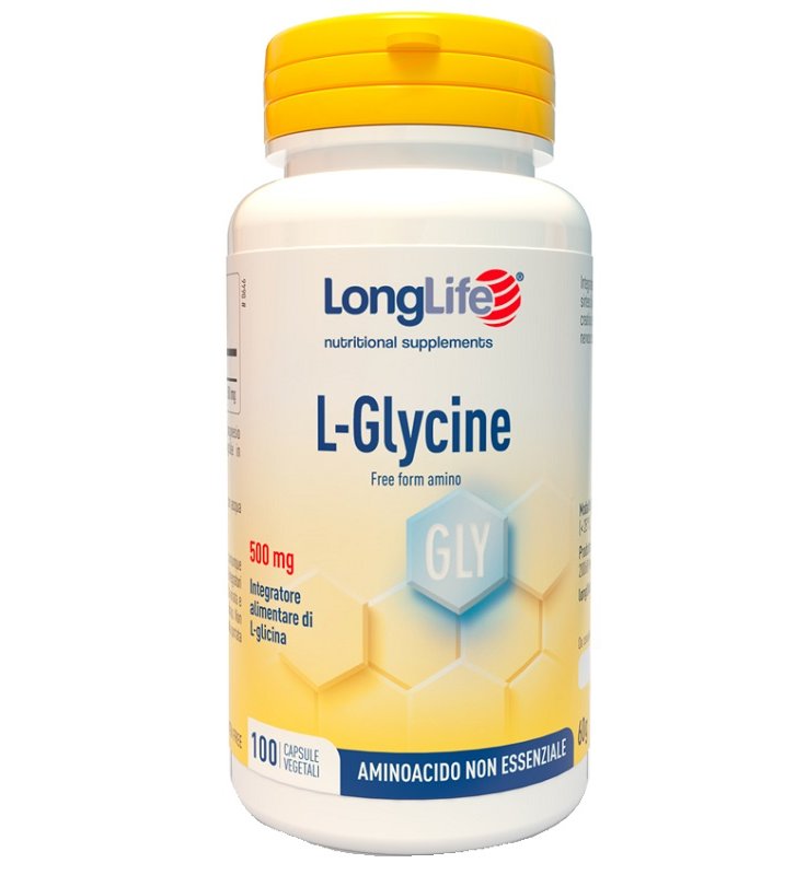 LONGLIFE L-GLYCINE 500mg100Cps LONGLIFE L-GLYCINE 500mg100Cps