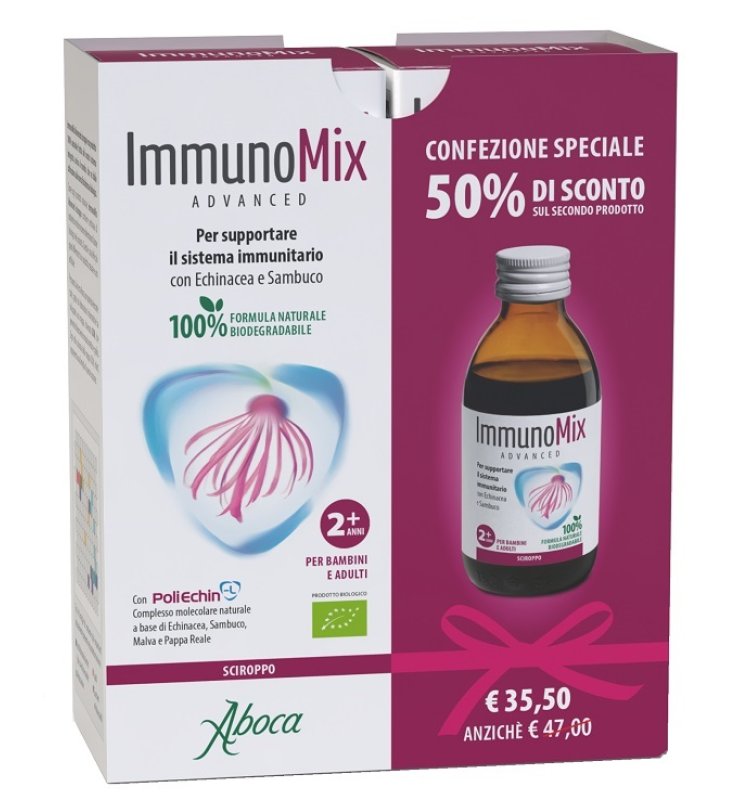 IMMUNOMIX ADVANCED SCIROPPO CONFEZIONE SPECIALE 2 PEZZI