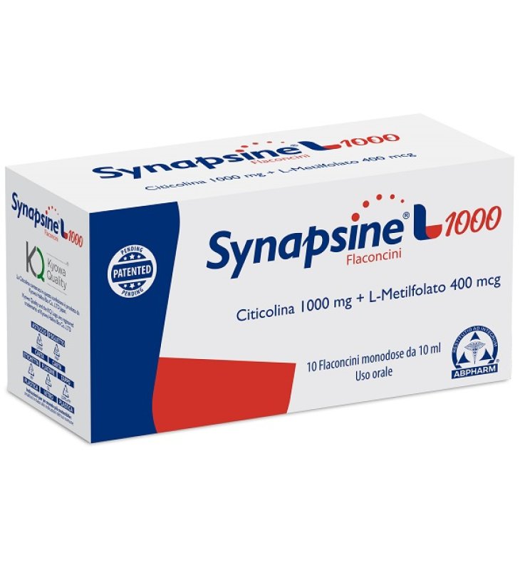 L-Synapsine 1000 | Citicolina 1000 mg Memoria e Concentrazione 10FL