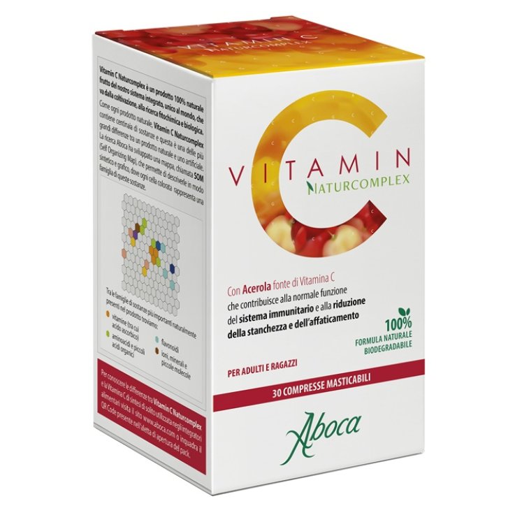 VITAMIN C NATURCOMPLEX 30 COMPRESSE DA 2 G VITAMIN C NATURCOMPLEX 30 COMPRESSE DA 2 G