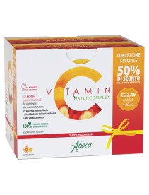 VITAMIN C NATURCOMPLEX 20 BUSTINE GRANULARI CONFEZIONE SPECIALE 1+1
