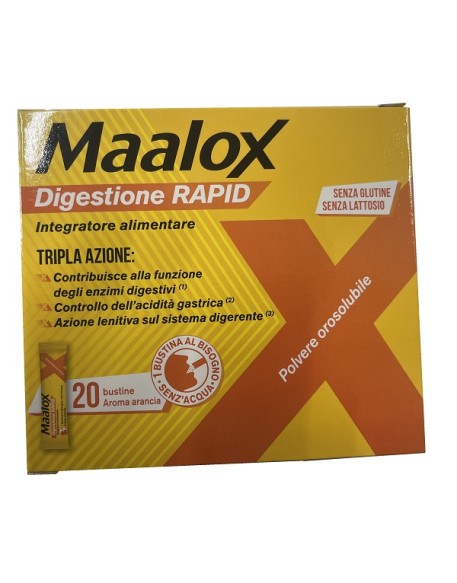MAALOX DIGESTIONE RAPID 20BST MAALOX DIGESTIONE RAPID 20BST