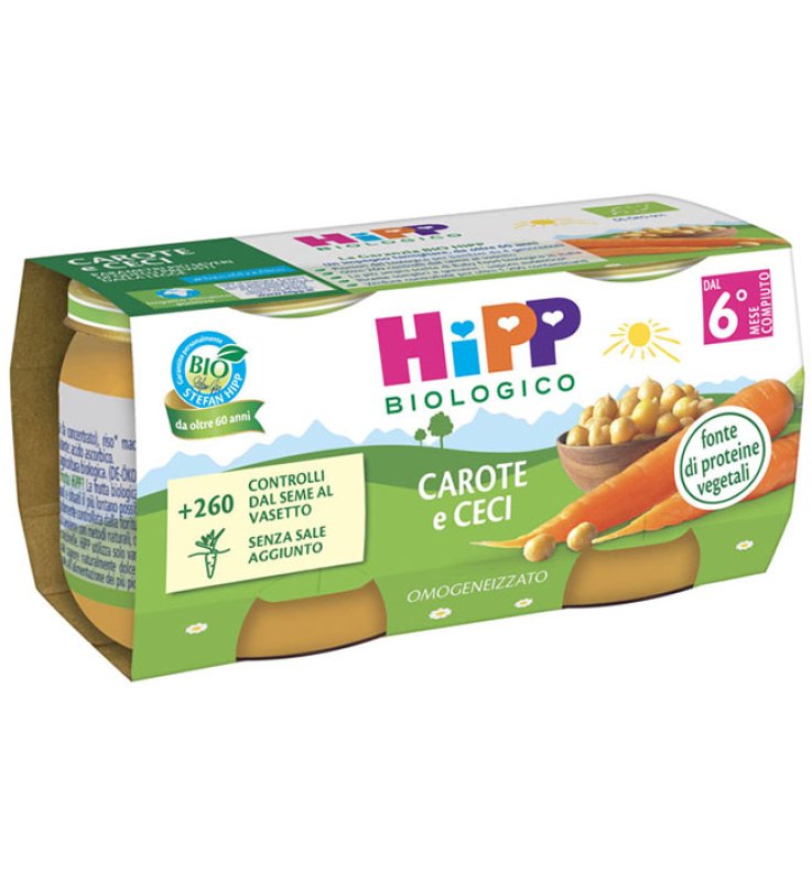 HIPP BIO OMOG CAROTE/CECI2X80G