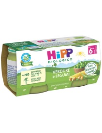 HIPP BIO OMOG VERD/LEGUMI2X80G
