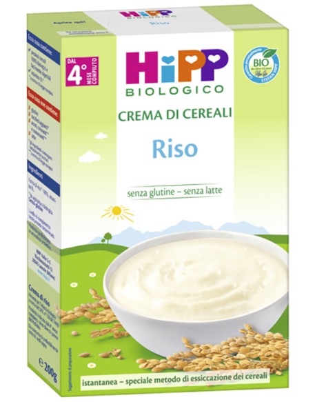 HIPP BIO CREMA CEREALI RISO 200 G HIPP BIO CREMA CEREALI RISO 200 G