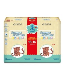PANNOLINI PROFAR SEMPRE ASCIUTTO ULTRA JUNIOR 11/25 KG BIPACCO 16+16 PEZZI