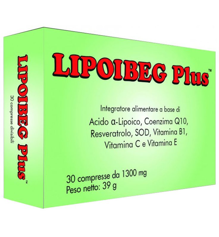 LIPOIBEG-Plus 30 Cpr 1300mg