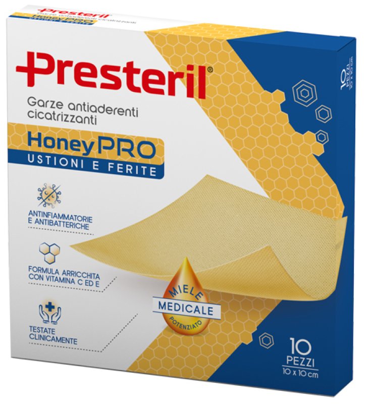 PRESTERIL HONEY Garza 10x10x10 PRESTERIL HONEY Garza 10x10x10
