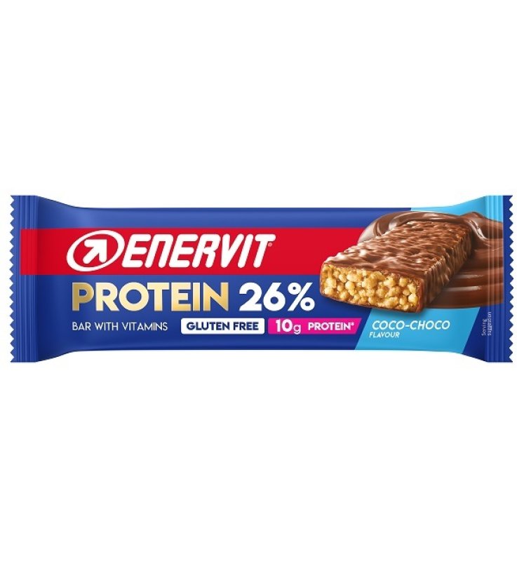 ENERVIT Sport Barr.26%Choco40g
