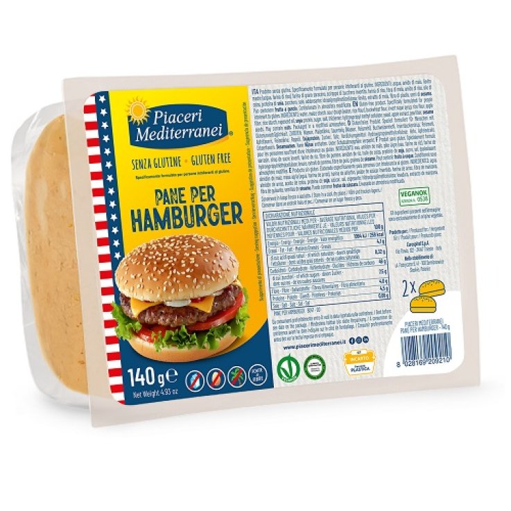 PIACERI MED.Pane Hamb.140g PIACERI MED.Pane Hamb.140g