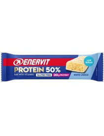 ENERVIT SPORT PROT BAR 50% WHI