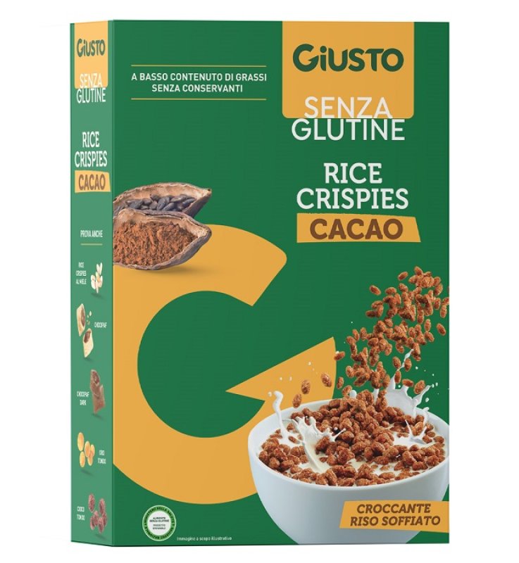 GIUSTO S/G Rice Crisp.Cacao