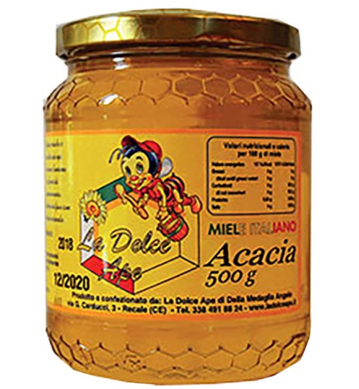 MIELE ACACIA 500g DOLCE APE MIELE ACACIA 500g DOLCE APE
