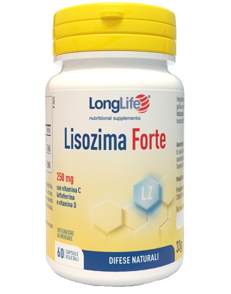 LONGLIFE LISOZIMA FORTE 60 CAPSULE LONGLIFE LISOZIMA FORTE 60 CAPSULE
