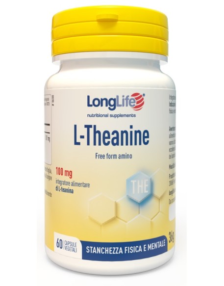 LONGLIFE L-THEANINE 30 VEGICAPS LONGLIFE L-THEANINE 30 VEGICAPS
