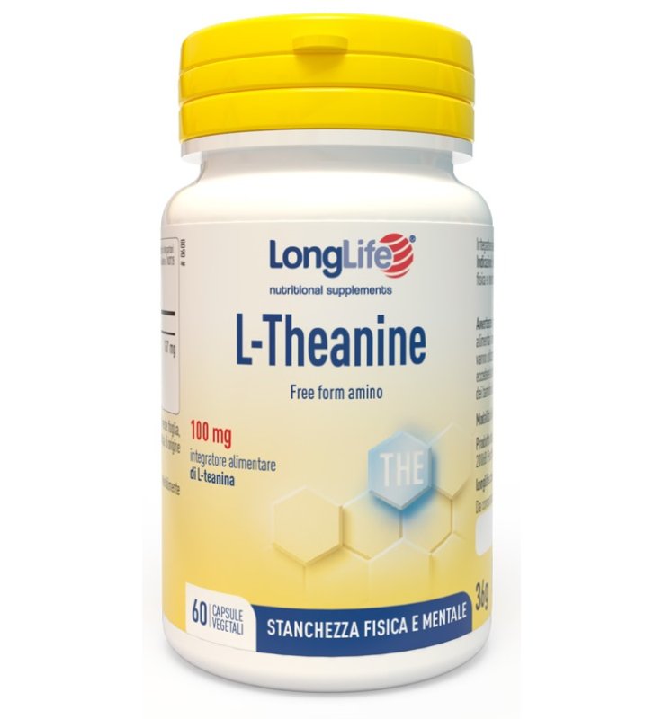 LONGLIFE L-THEANINE 30 VEGICAPS LONGLIFE L-THEANINE 30 VEGICAPS