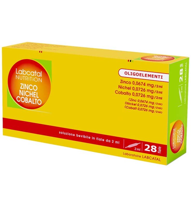 LABCATAL NUTRITION ZINCO/NICHEL/COBALTO 28 FIALE 2 ML