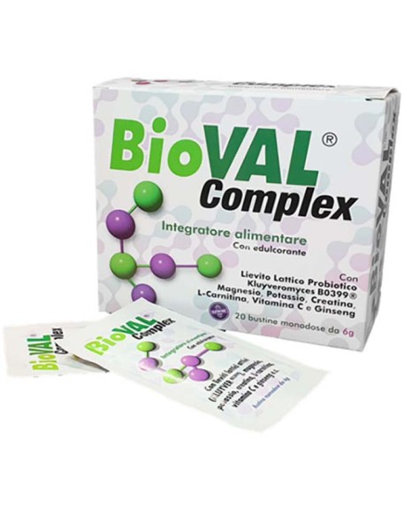 BIOVAL Cpx 20 Bustine 6g