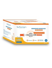 SIRINGA INSULINA 1ML 30PZ SF+