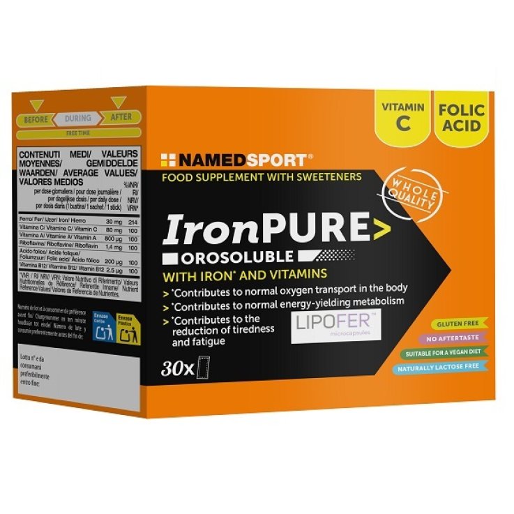 IRONPURE 30STICK PACK NAMEDSPORT IRONPURE 30STICK PACK NAMEDSPORT