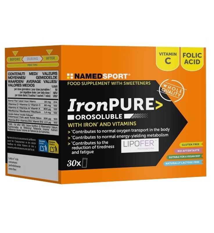 IRONPURE 30STICK PACK NAMEDSPORT