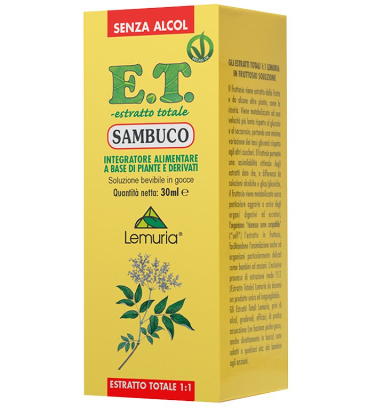 SAMBUCO ET GTT 30ML LEMURIA SAMBUCO ET GTT 30ML LEMURIA