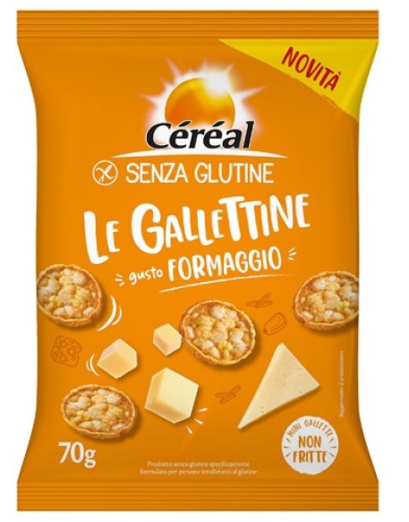 CEREAL Gallettine Formaggio70g CEREAL Gallettine Formaggio70g
