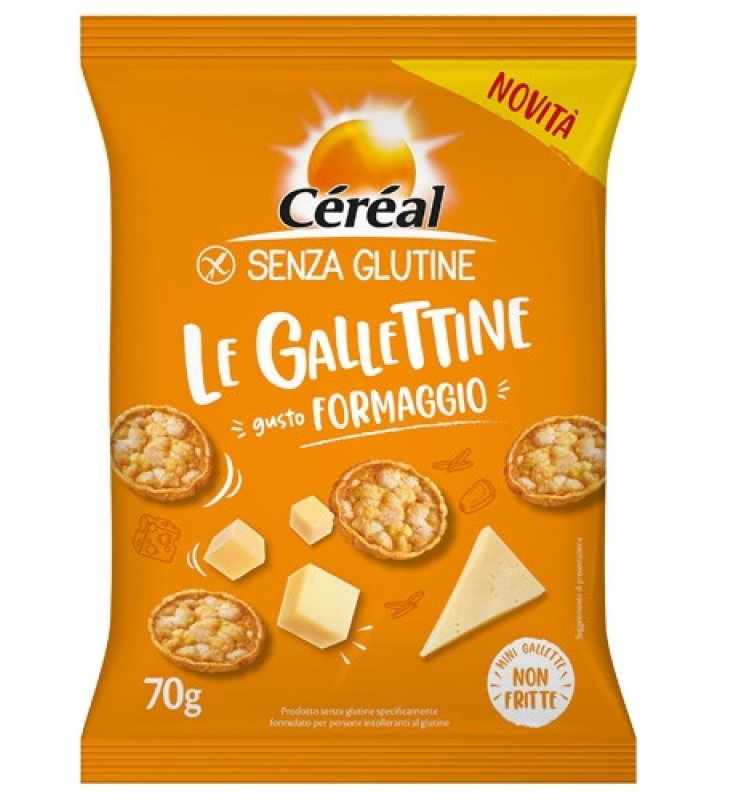 CEREAL Gallettine Formaggio70g CEREAL Gallettine Formaggio70g