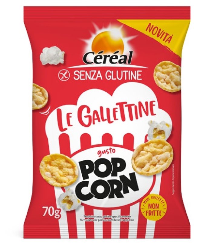 CEREAL Gallettine Pop-Corn 70g CEREAL Gallettine Pop-Corn 70g