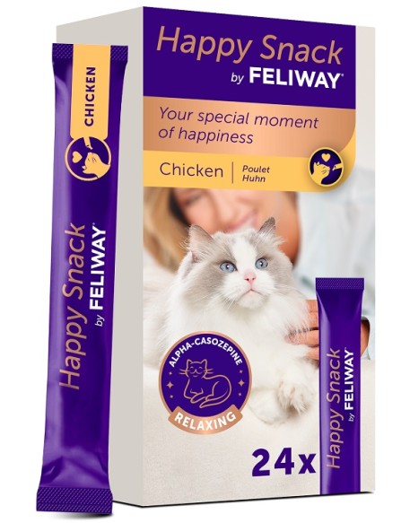 V FELIWAY HAPPY SNACK CHICK 24ST V FELIWAY HAPPY SNACK CHICK 24ST
