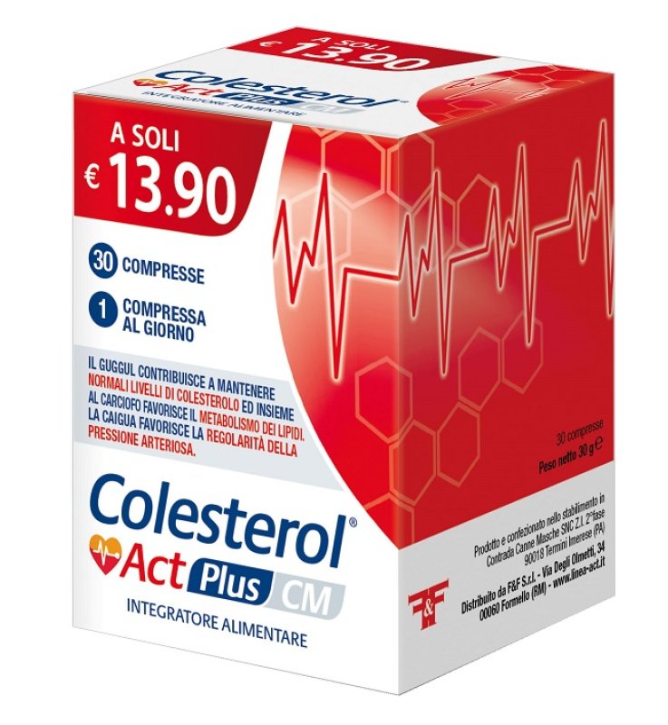 COLESTEROL ACT PLUS CM 30CPR