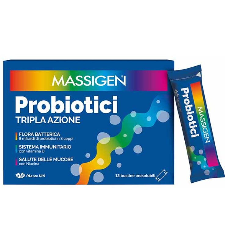 MASSIGEN PROBIOTICI 12 STICKPACK