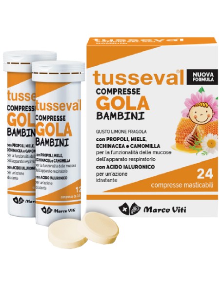 TUSSEVAL Gola Bamb.24Cpr mast. TUSSEVAL Gola Bamb.24Cpr mast.