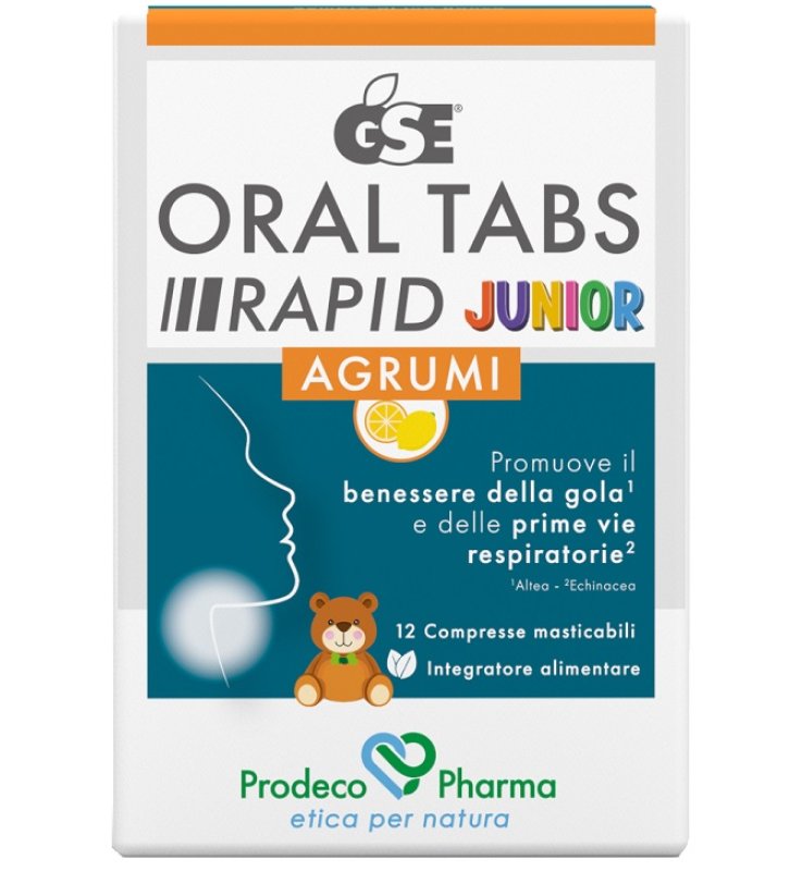 GSE ORAL TABS RAPID JUNIOR 12CPR