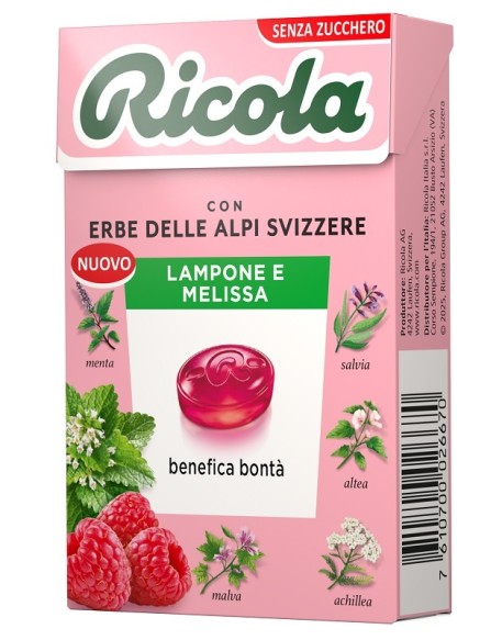 RICOLA Lampone & Melis.S/Z 50g