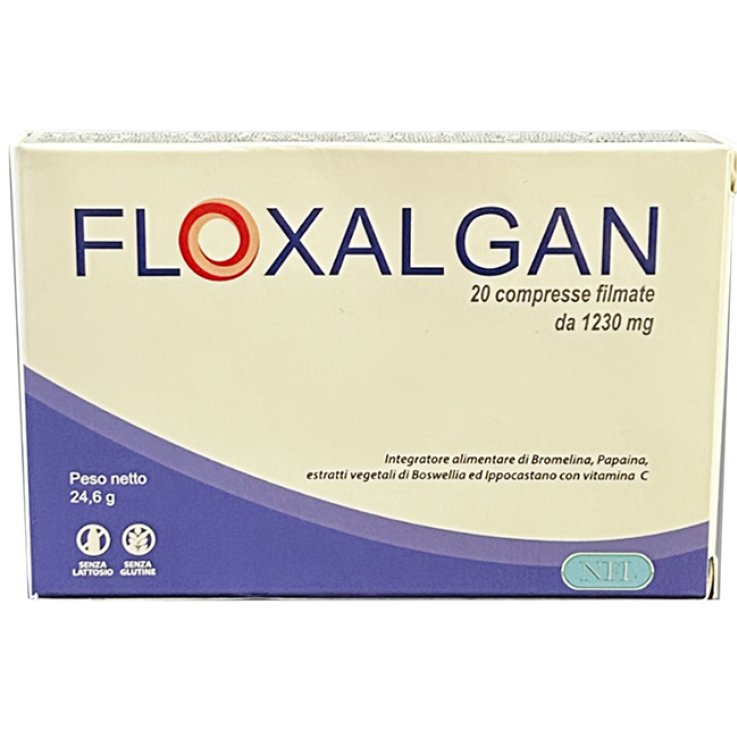 FLOXALGAN 20 Cpr 1230mg FLOXALGAN 20 Cpr 1230mg