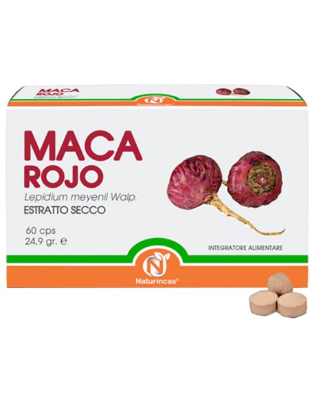 MACA ROJO 60 CPR NATURINCAS MACA ROJO 60 CPR NATURINCAS