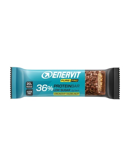 ENERVIT PP BAR 36% HAZELNUT 55GR ENERVIT PP BAR 36% HAZELNUT 55GR