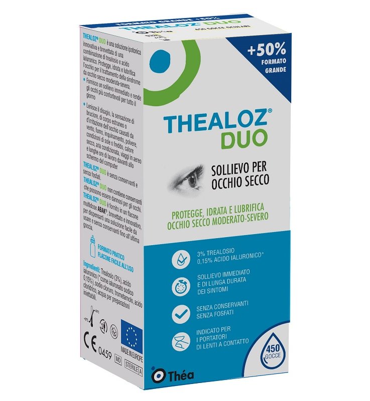 SOLUZIONE OFTALMICA THEALOZ DUO 15 ML