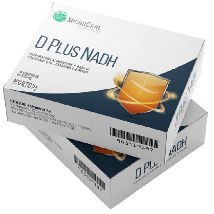 D PLUS NADH 20Cpr D PLUS NADH 20Cpr