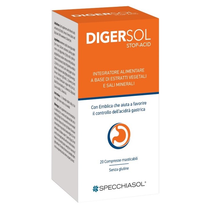 DIGERSOL STOP ACID 20CPR MASTIC. DIGERSOL STOP ACID 20CPR MASTIC.